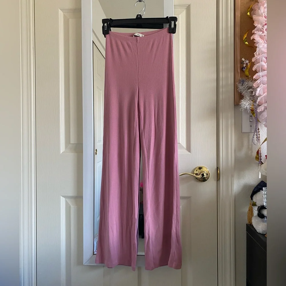 Aritzia Tate Pants Pink XS - Picture 1 of 4